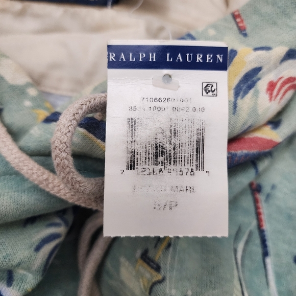 Ralph Lauren Hoodie, Small, Green - Picture 4 of 7